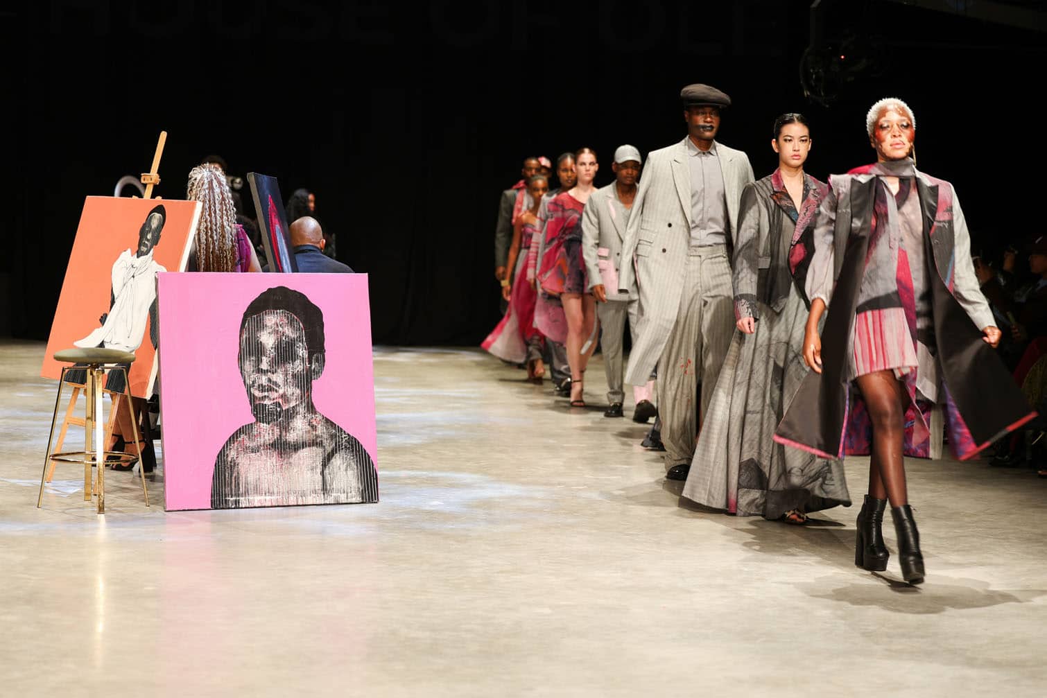 Models showcasing HOUSE OF OLÉ collection