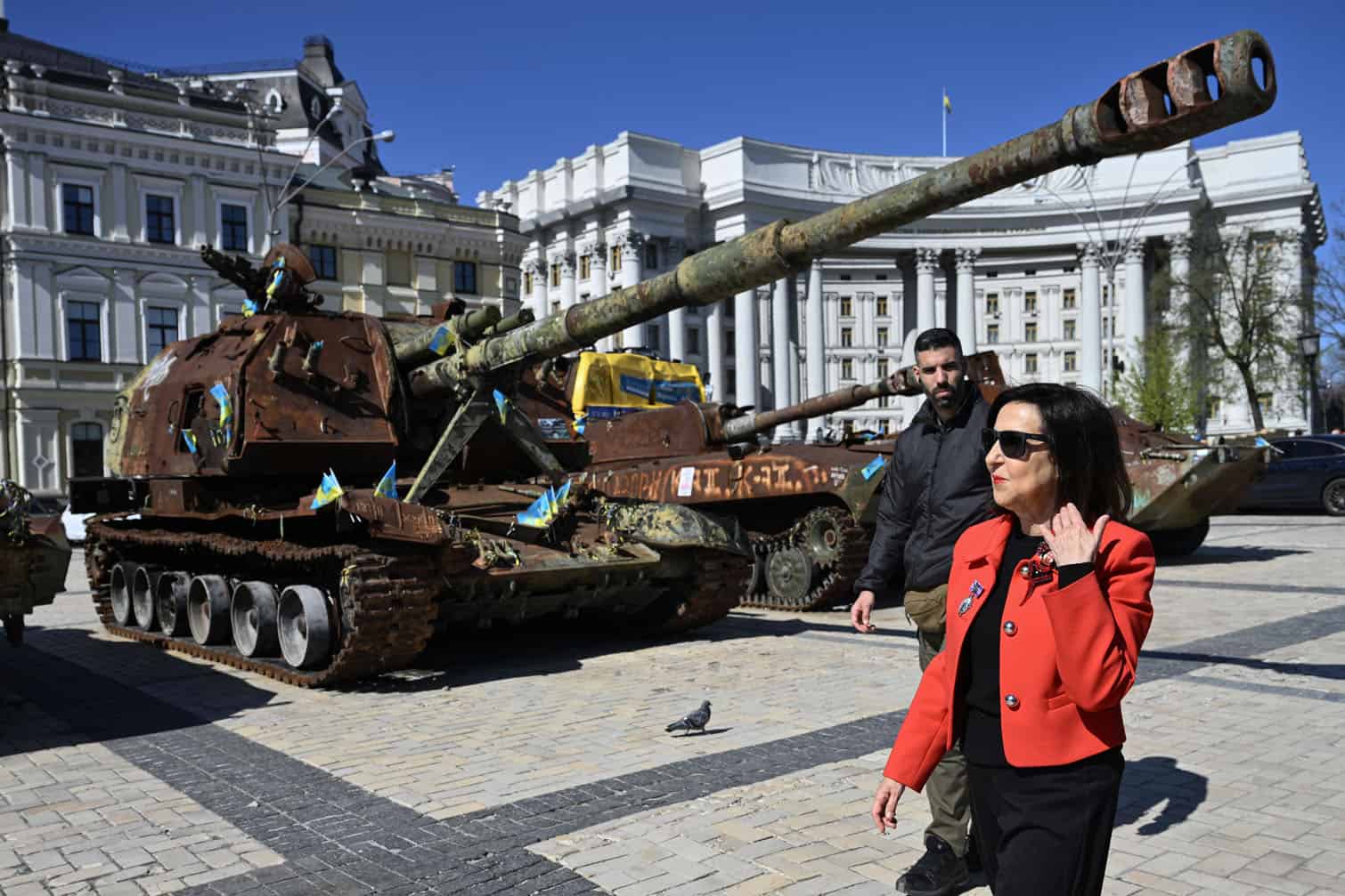 Spain's Defence Minister Margarita Robles