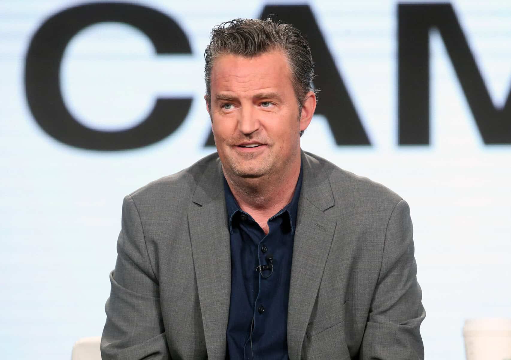 Actor Matthew Perry of the television show 'The Kennedys - After Camelot' speaks onstage during the REELZChannel portion of the 2017 Winter Television Critics Association Press Tour at the Langham Hotel on January 13, 2017 in Pasadena, California. Picture Frederick M. Brown/Getty Images