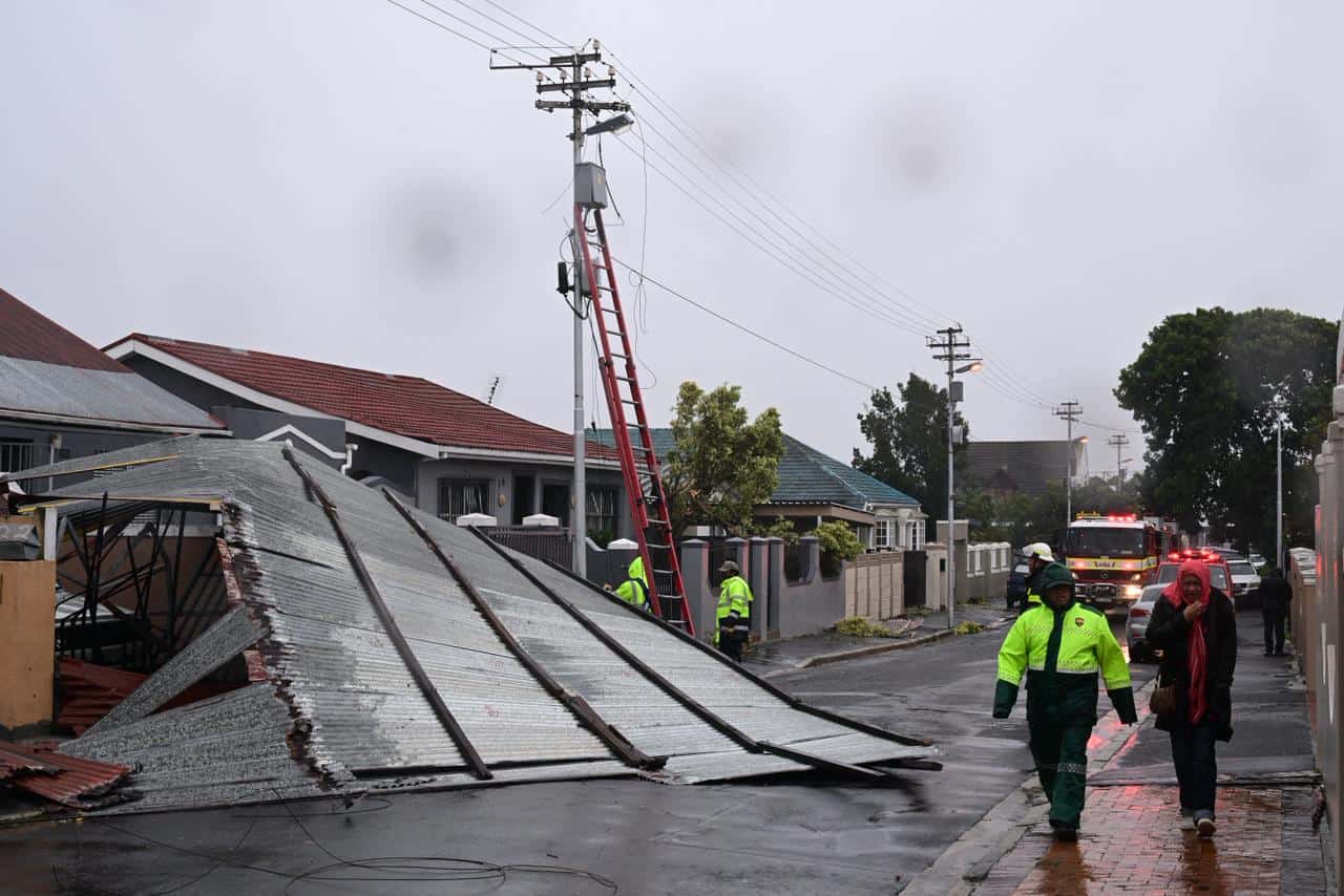One dead after storm topples trees across Cape Town