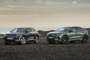 Audi unwraps facelift Q4 e-tron and Sportback