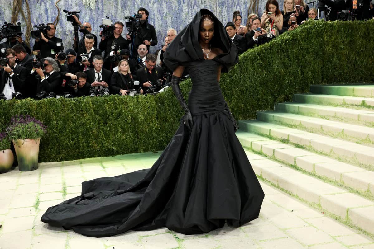 Anok Yai attends the 2026 Met Gala celebrating 