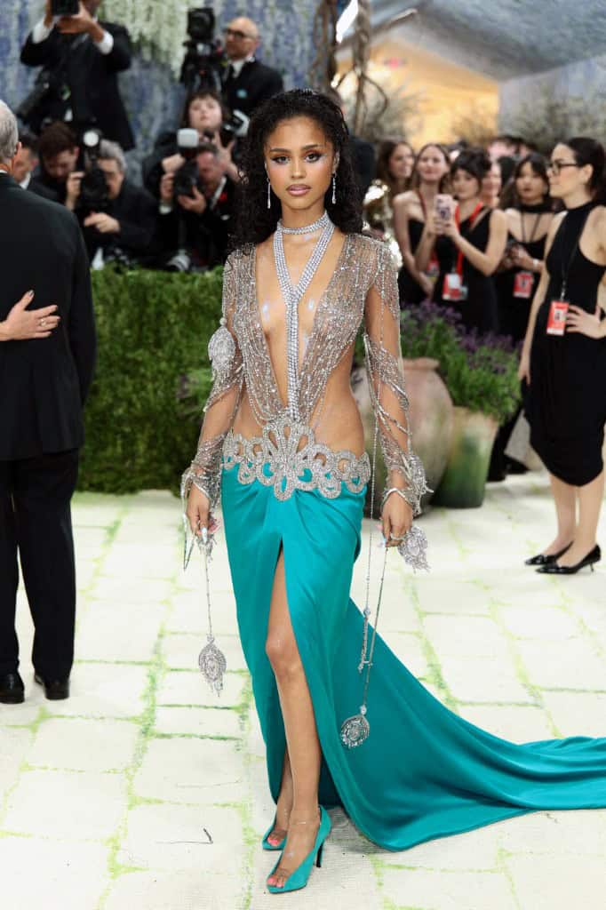 NEW YORK, NEW YORK - MAY 04: Tyla attends the 2026 Met Gala celebrating 