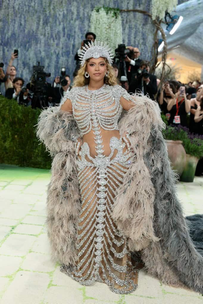 Beyoncé attends the 2026 Met Gala celebrating "Costume Art" at the Metropolitan Museum of Art on 04 May 2026 in New York Cit