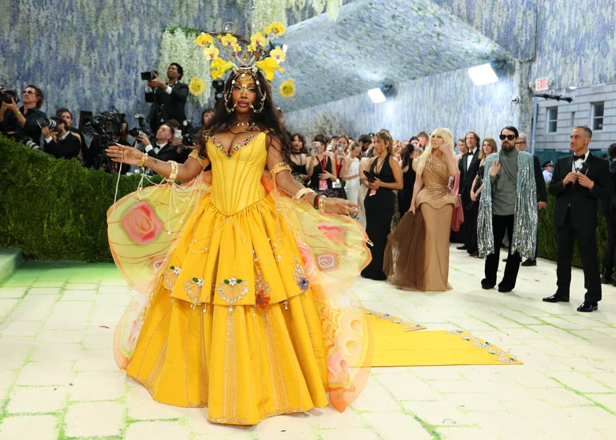 US singer Sza arrives for the 2026 Met Gala celebrating 