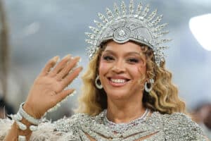 Beyoncé attends the 2026 Met Gala celebrating "Costume Art" at the Metropolitan Museum of Art on 04 May 2026 in New York Cit