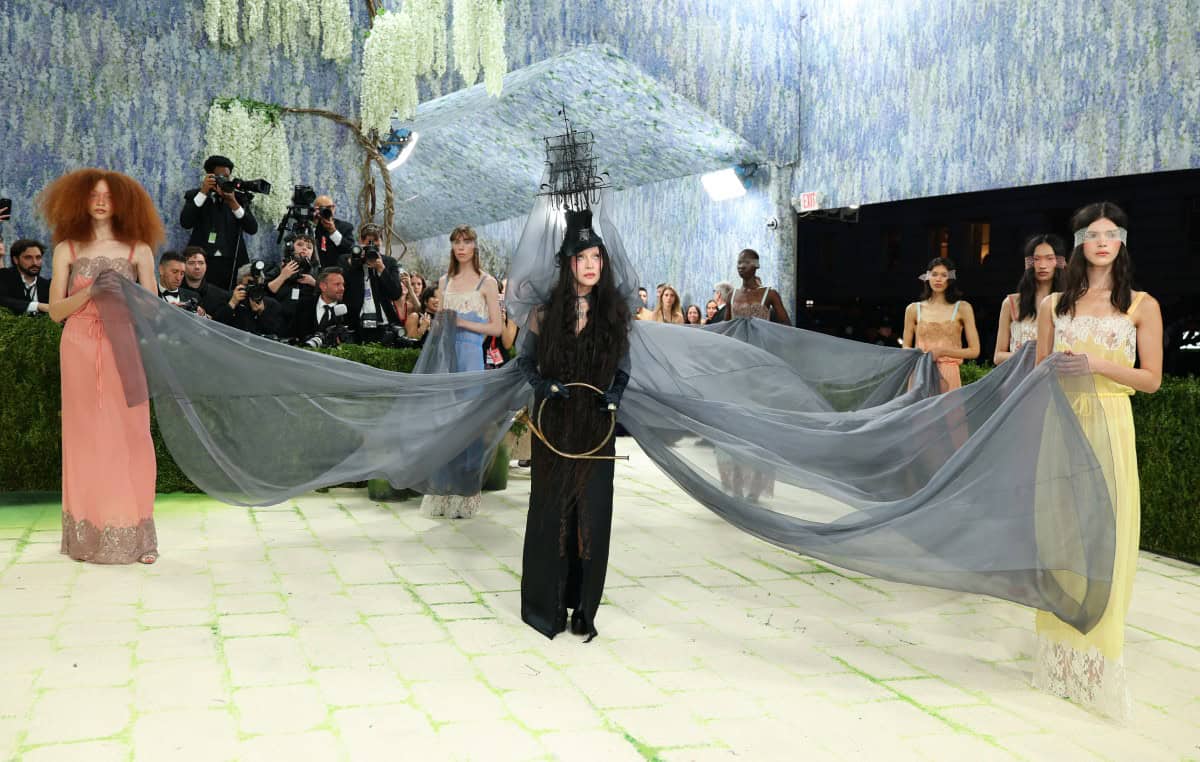 US singer-songwriter Madonna arrives for the 2026 Met Gala celebrating 