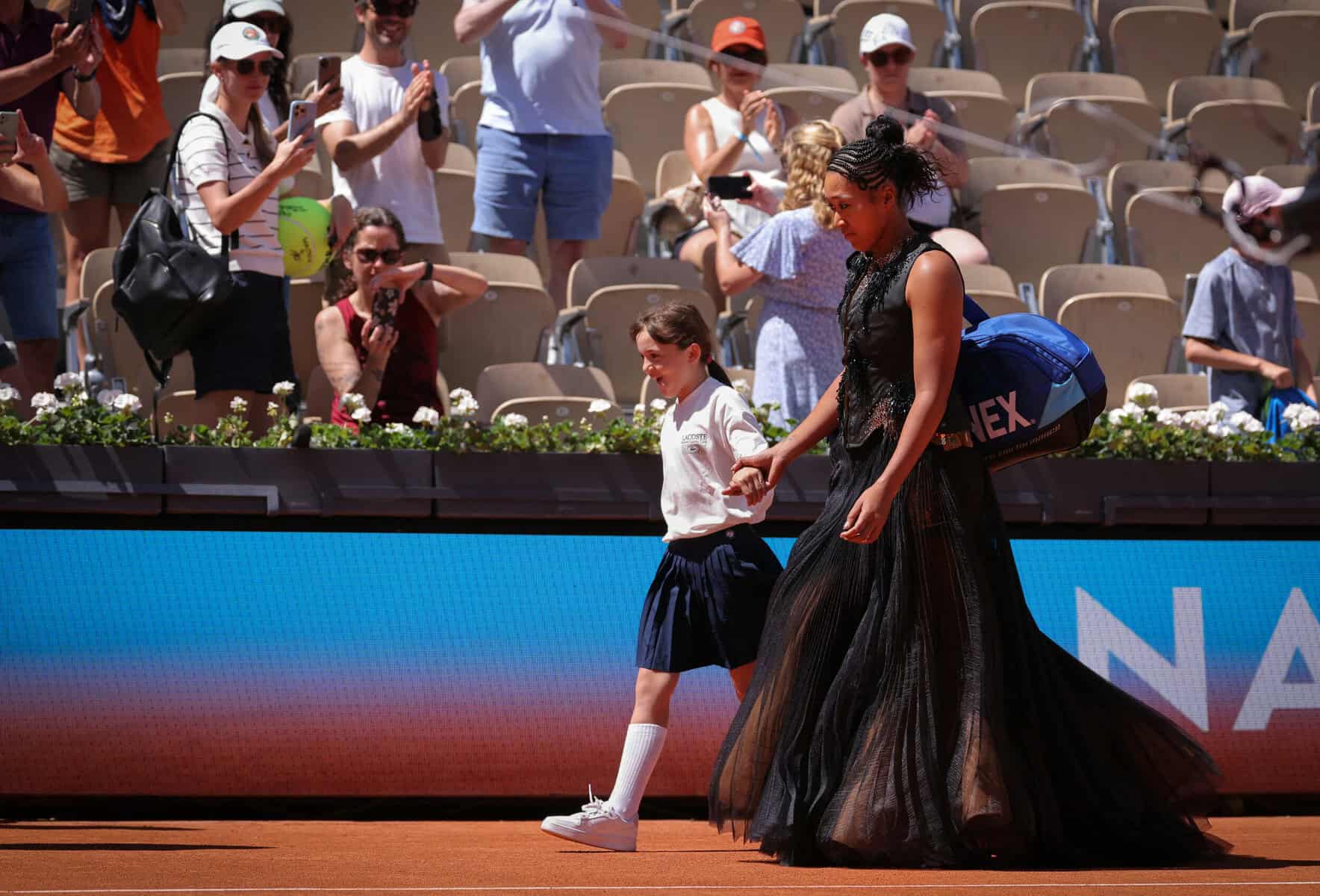 When the court becomes a catwalk: Naomi Osaka's showstopping couture moment at the 2026 French Open