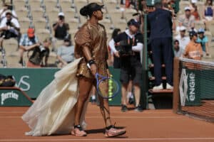 When the court becomes a catwalk: Naomi Osaka's showstopping couture moment at the 2026 French Open