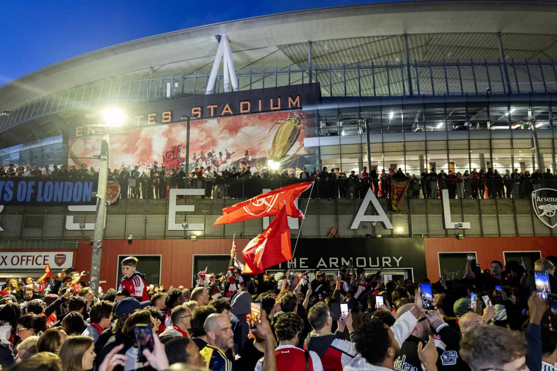 Long may the Gunners party