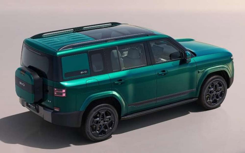 Fangchengbao Tai 7 becomes a BYD and not a Denza in export markets