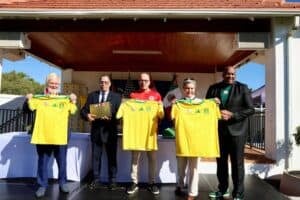 Envoys unite in Pretoria to celebrate Bafana Bafana's World Cup return