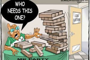 Cartoon Zuma MK party institute
