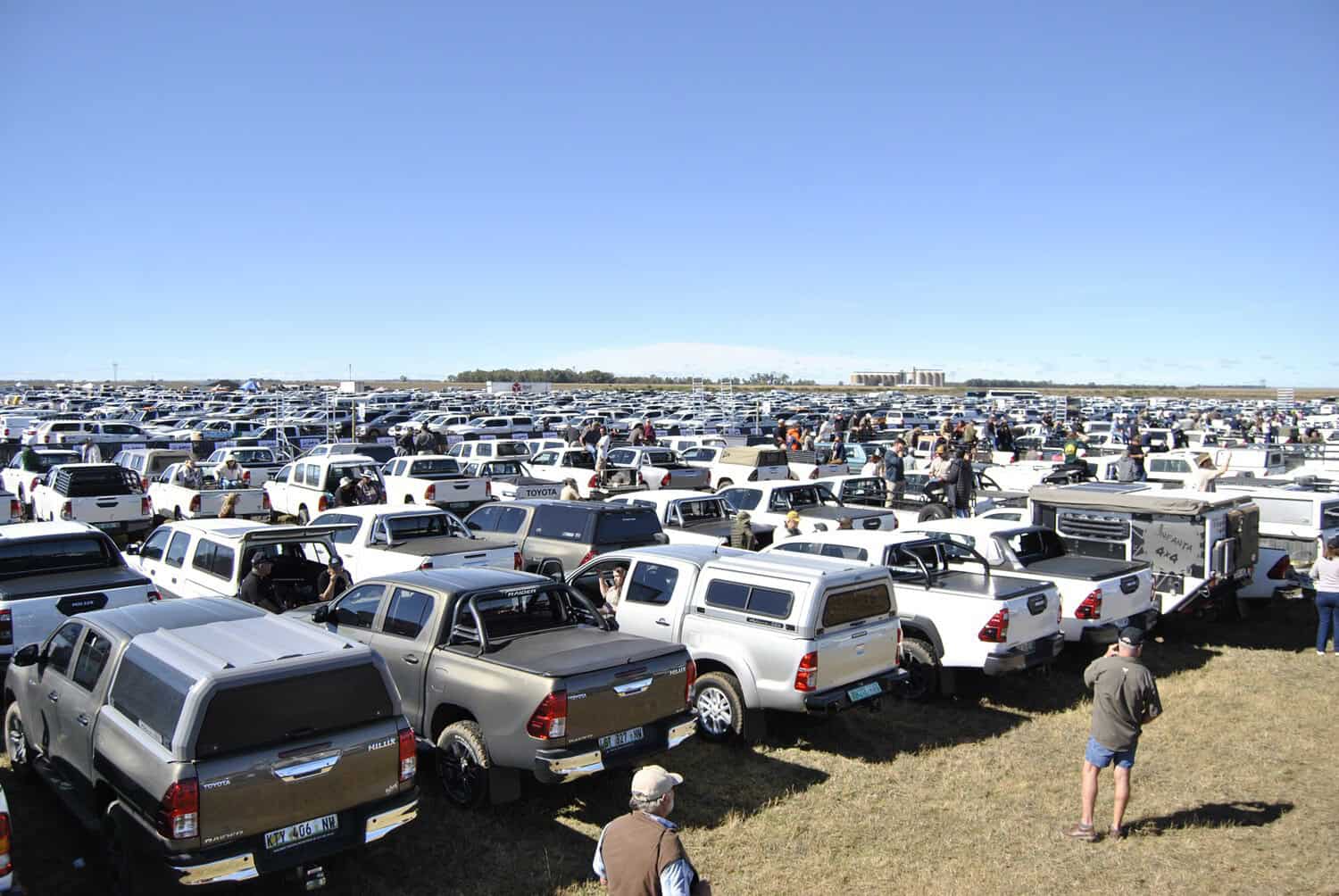 Toyota Hilux Nampo record attempt