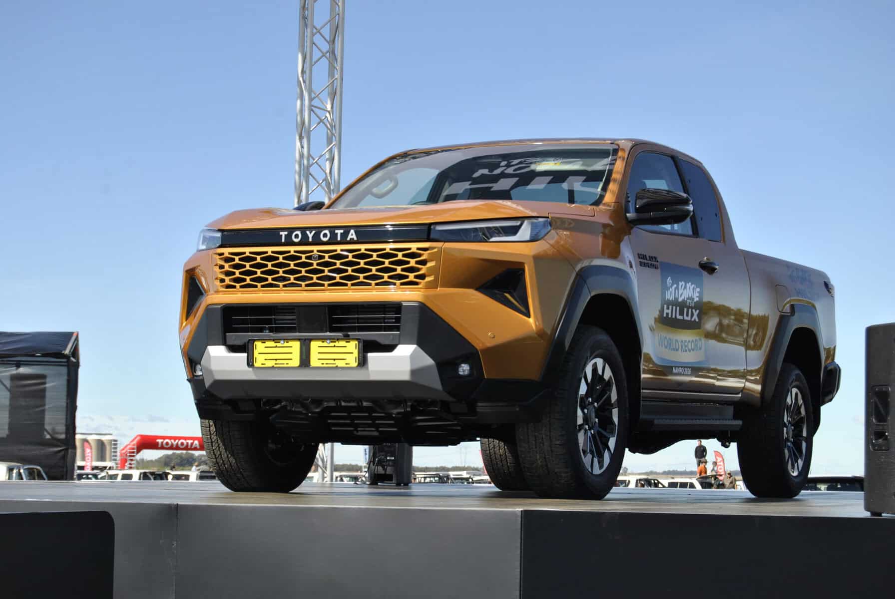 Toyota Hilux Nampo record attempt