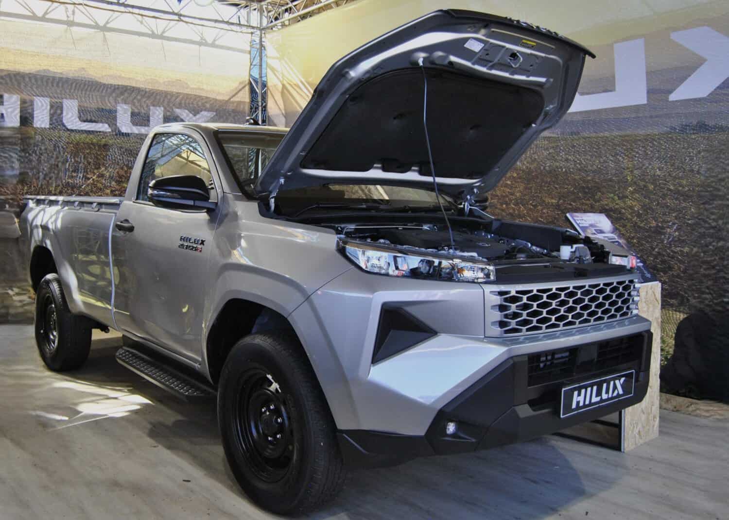 New Toyota Hilux shown in South Africa