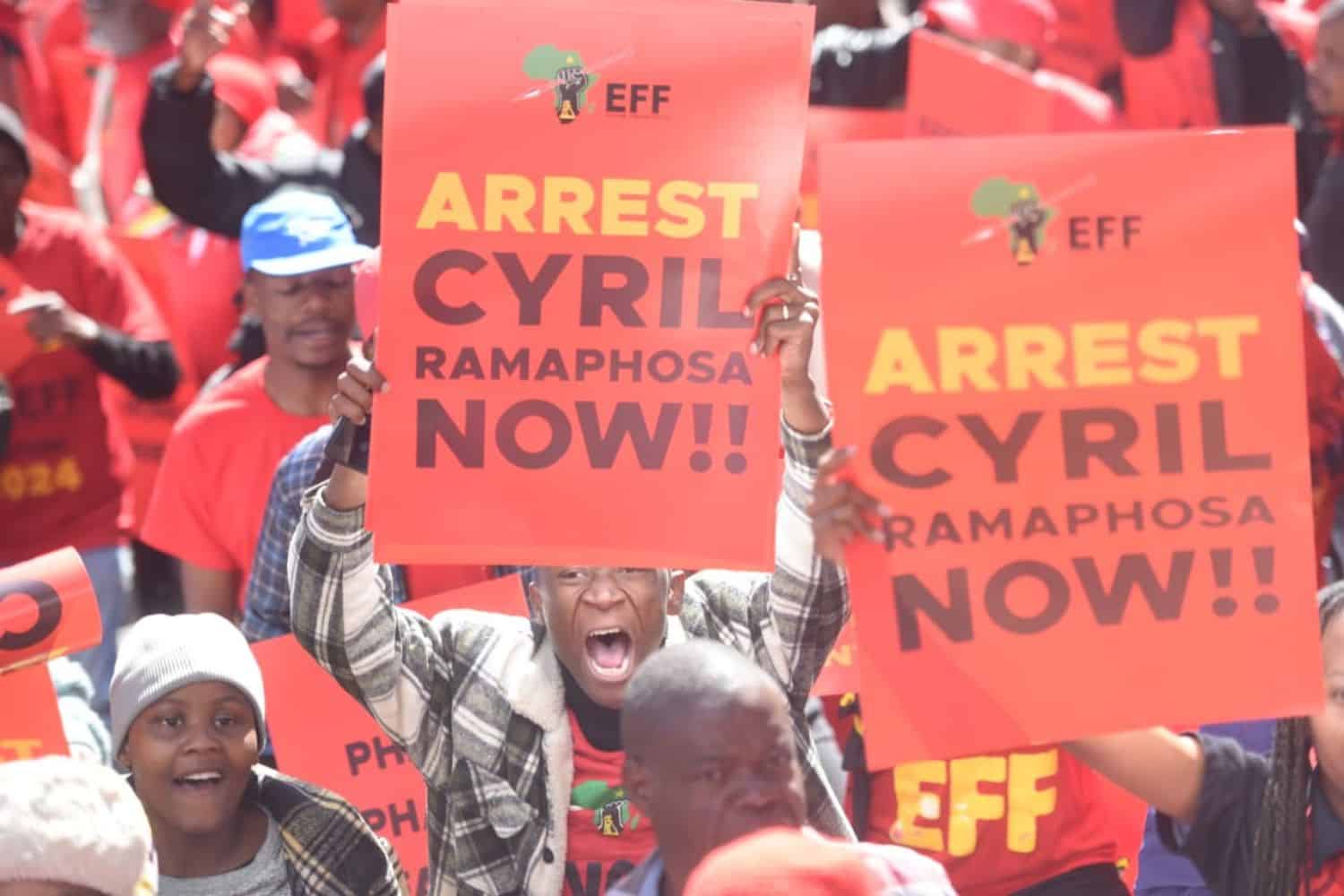 Constitutional Court President Cyril Ramaphosa Phala Phala farm