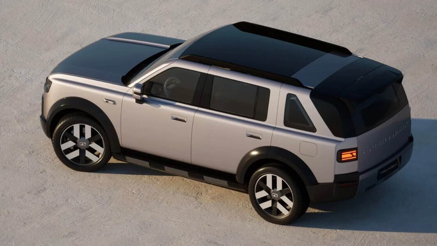 Production Freelander 8 selectively detailed