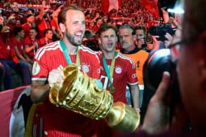 Bayern salute 'best transfer ever' Kane after 21st German Cup triumph