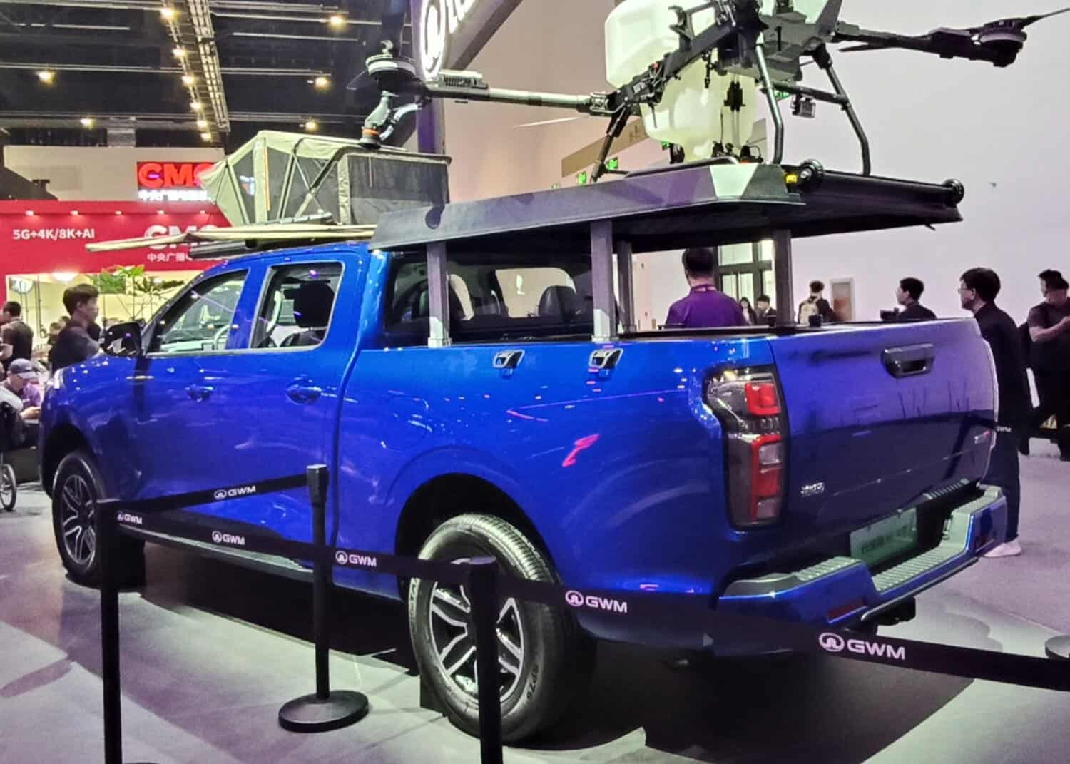 Plug-in hybrid GWM P300 shown in Beijing