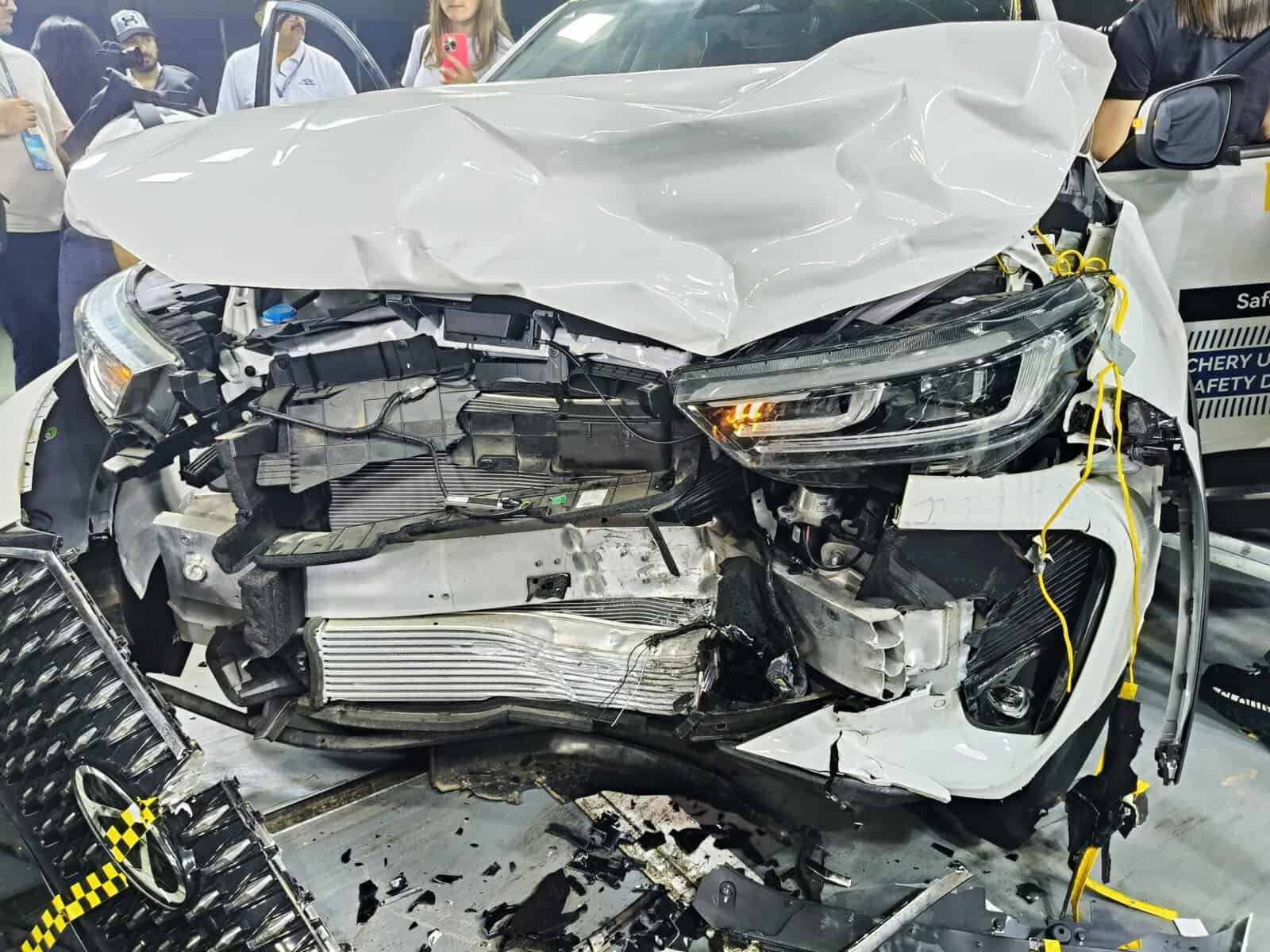 Chery Tiggo 7 and Tiggo 9 crash test