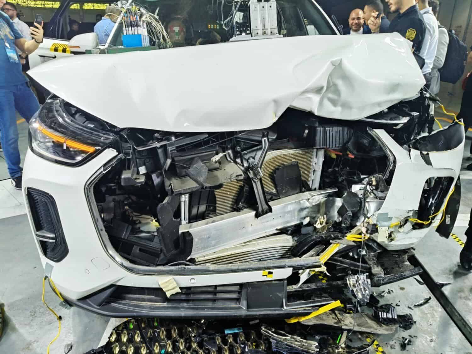 Chery Tiggo 7 and Tiggo 9 crash test