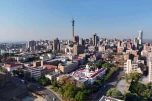 Johannesburg Skyline.