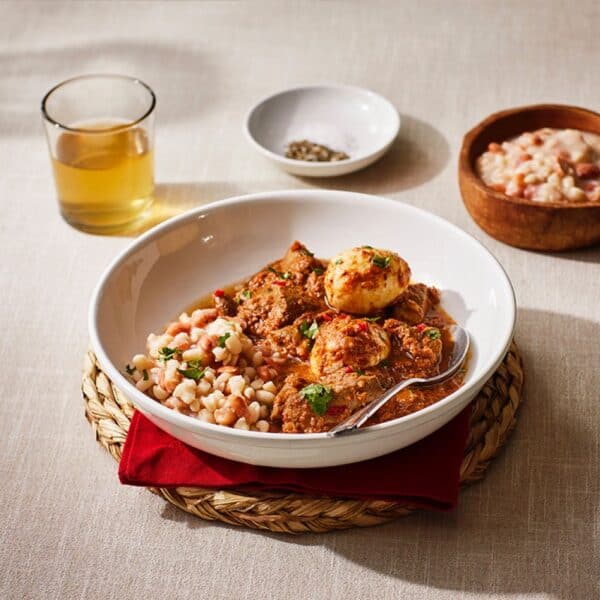 Egg and ox liver curry recipe