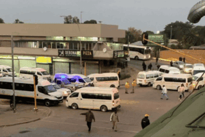 taxis, taxi strike, taxi driver, Mahikeng, SAPS