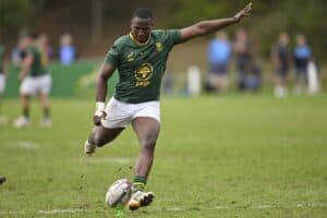 Junior Springbok captain Vusi Moyo