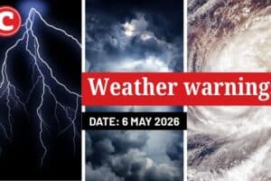 Weather forecast 6 May 2026