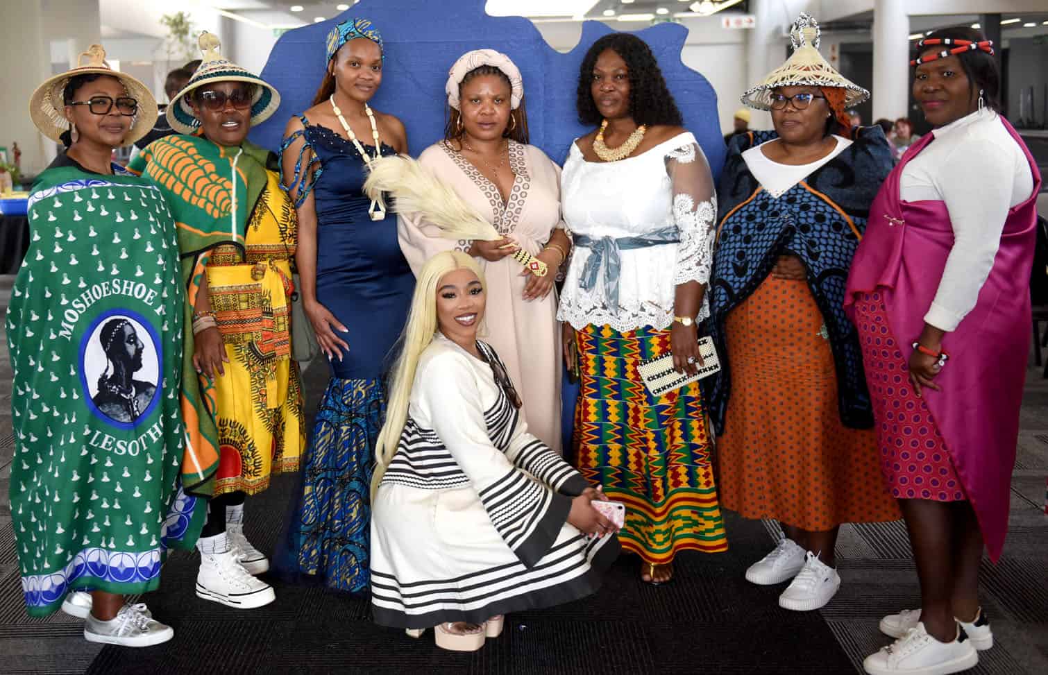 South Africans with fellow Africans from neighbouring countries