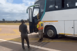 bus, border security, saps, limpopo, n1, illegal immigrants, operation, arrests