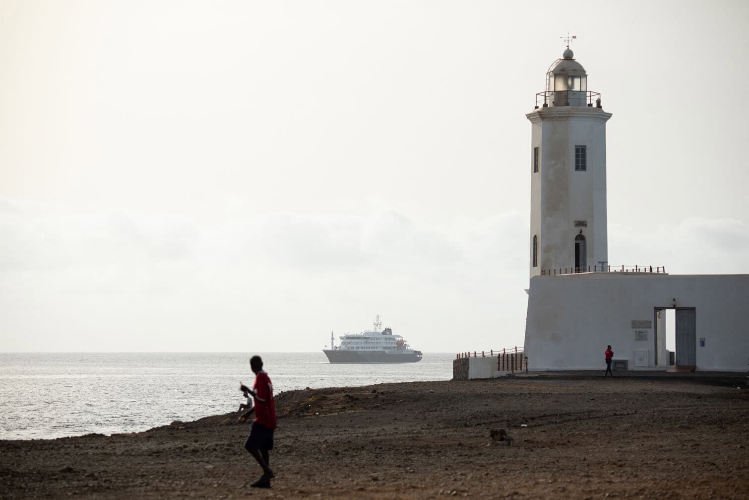 A general view of the cruise ship MV Hondius