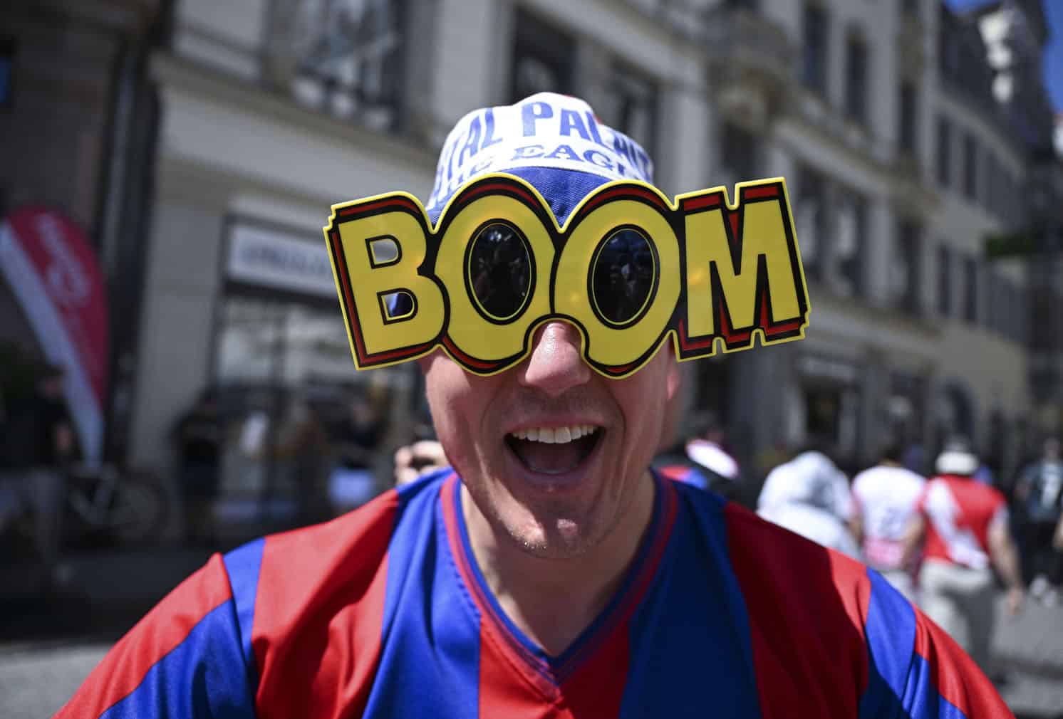 Supporters of England's Crystal Palace
