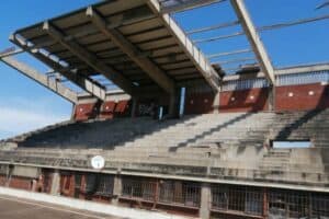 The current state of the Durban Cycling Stadium.