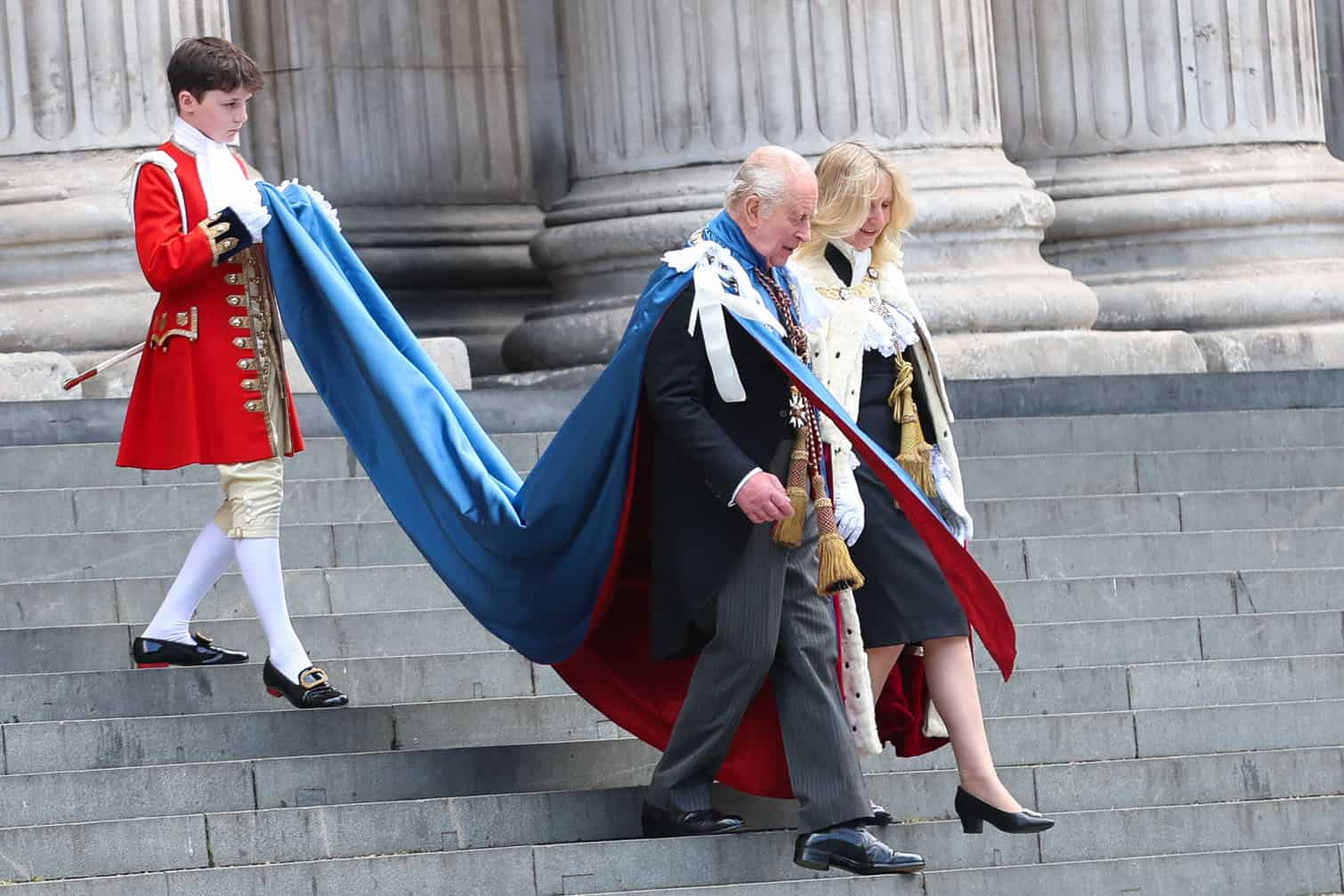 King Charles III and Lord Mayor of London Dame Susan Langley