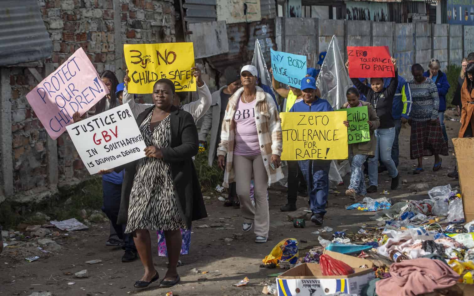 Prayer March For Child Protection Week In Cape Town