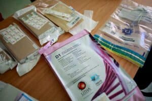 Adult (D1) rape kit.