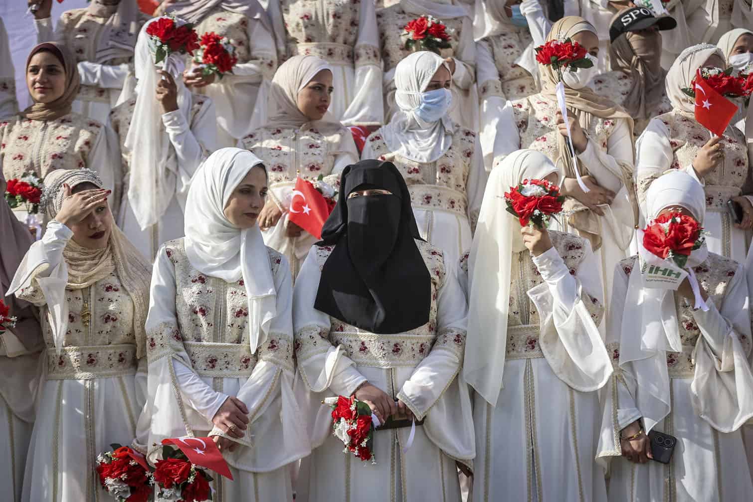 Brides waiting to be wed
