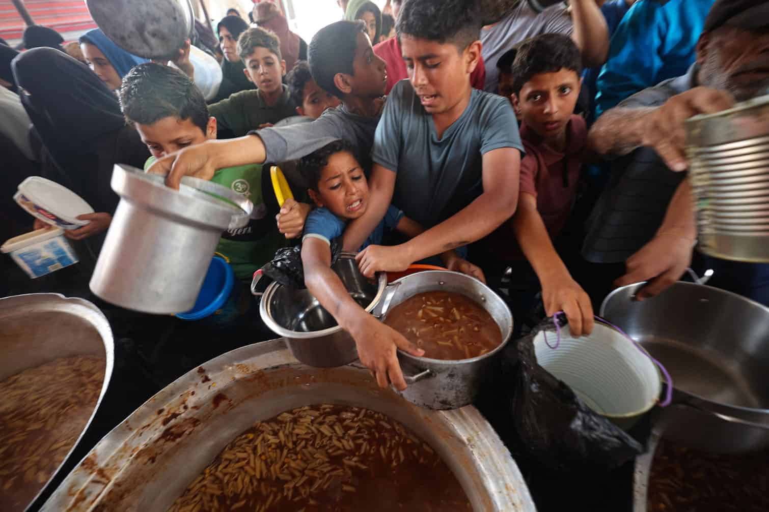 Displaced Palestinians