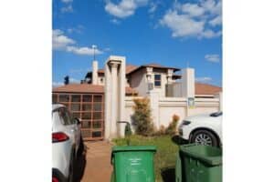 One of the homes attached has Steve Tshwete wheelie bins.