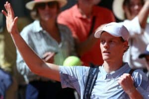 Jannik Sinner at the French Open