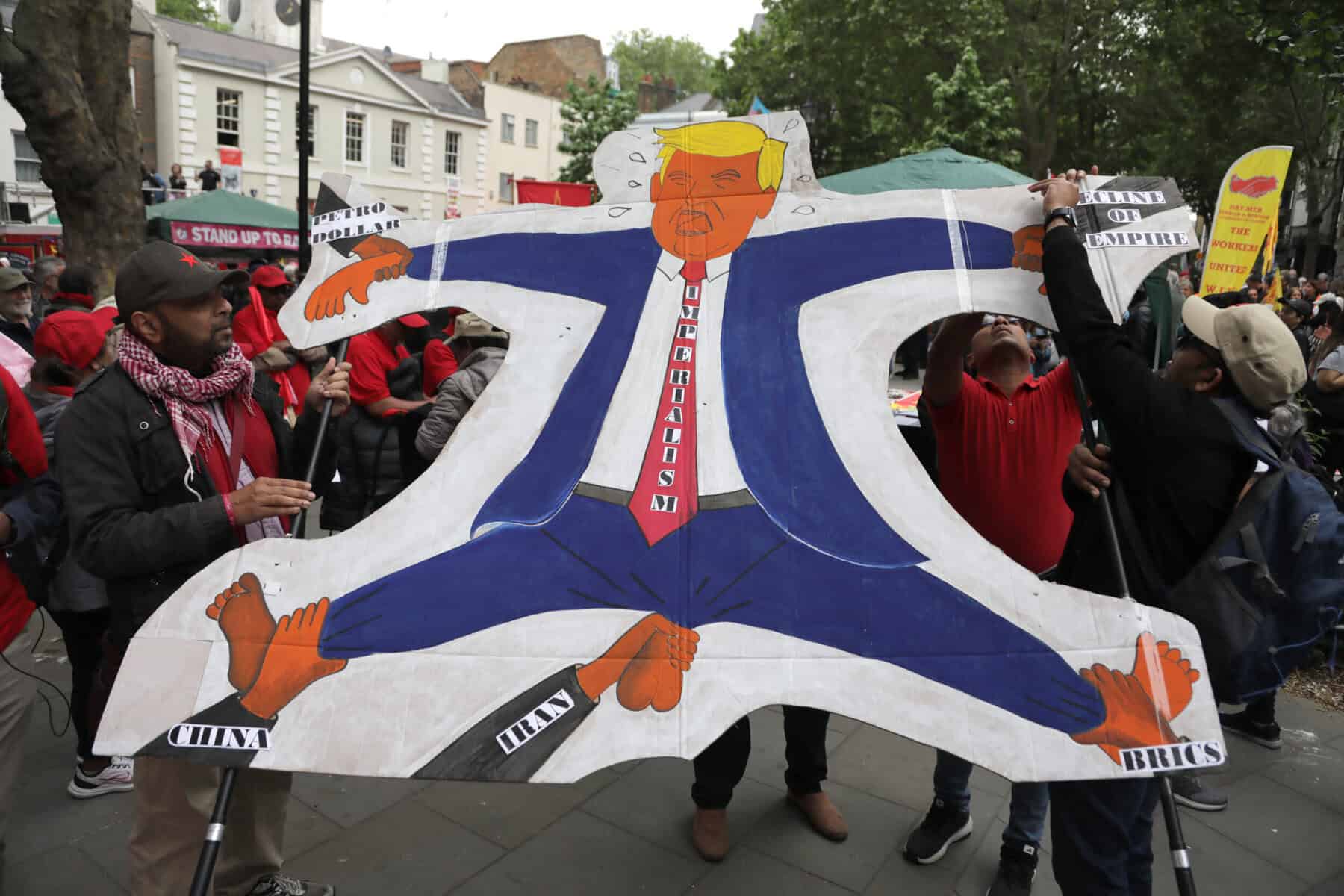 May Day Workers' March Held In London