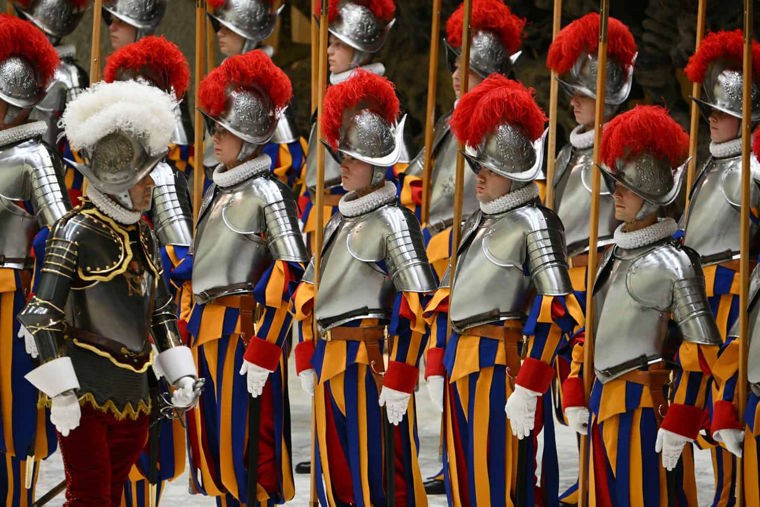 The Commander of the Swiss Guards Christoph Graf