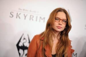LOS ANGELES, CA - NOVEMBER 08: Actress Daveigh Chase arrives at the official launch party for the most anticipated video game of the year, The Elder Scrolls V: Skyrim, at the Belasco Theatre on November 8, 2011 in Los Angeles, California. Picture via Jordan Strauss/Getty Images for Bethesda