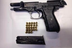unlicensed firearms, arrests, Saps, search