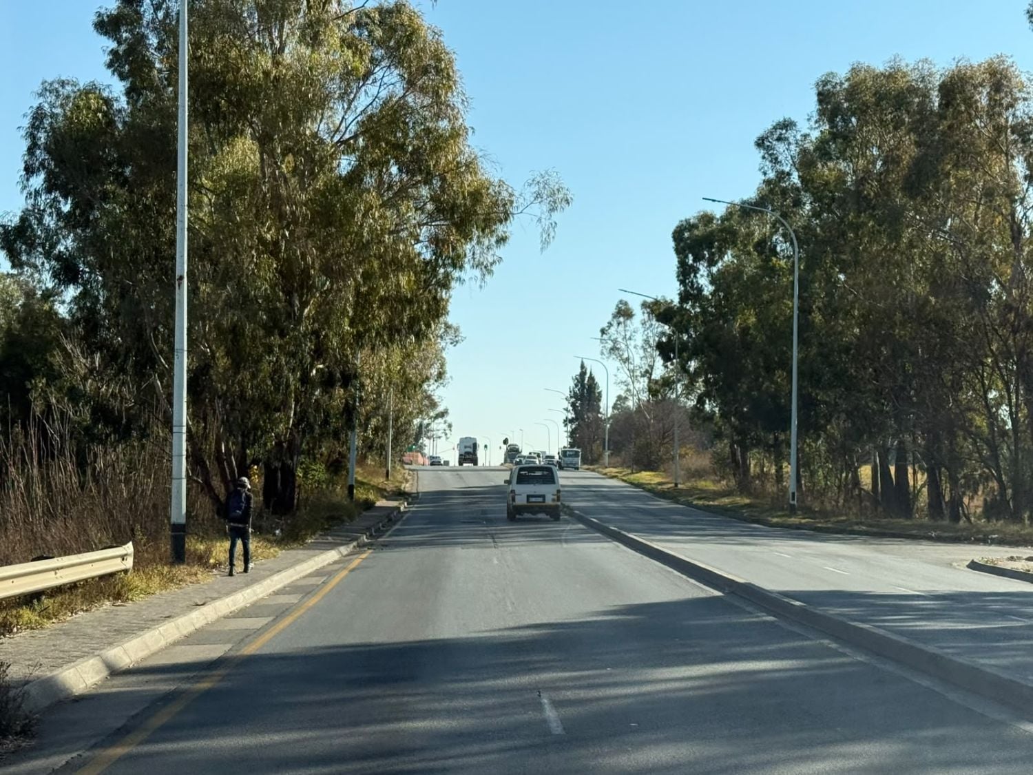 The roads were unusually quiet in Gauteng's East Rand on the morning of 30 June 2026 as protests against illegal immigration started around South Africa. Picture: Hein Kaiser
