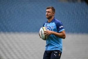 Bulls flyhalf Handré Pollard in the URC final