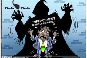 Ramaphosa Phala Phala cartoon